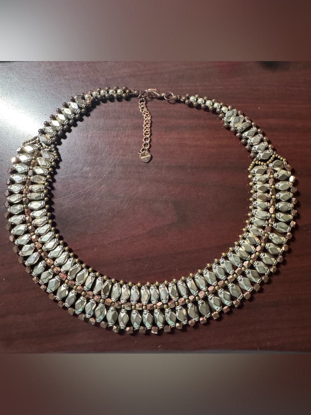 Nakamol Bead Statement Collar Necklace